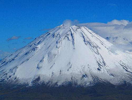 Coropuna volcano climb